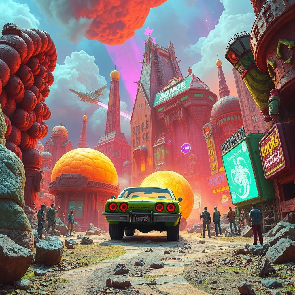 ความงามของการออกแบบฉากใน 'Spermageddon'